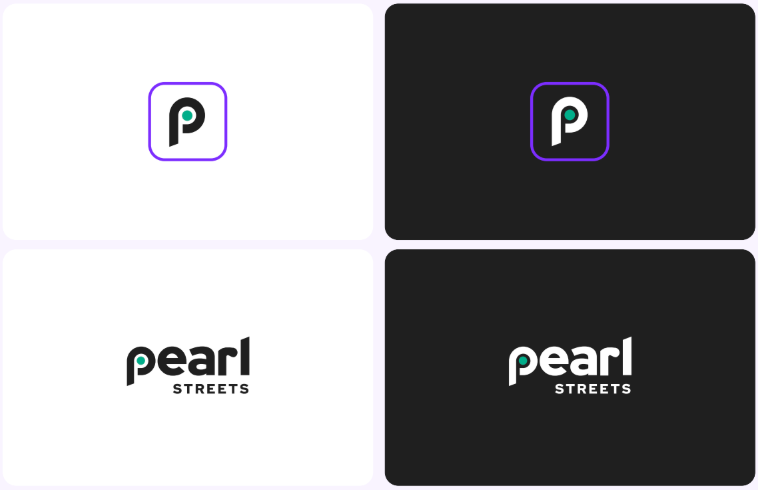 Charte graphique Pearl Street — page de garde