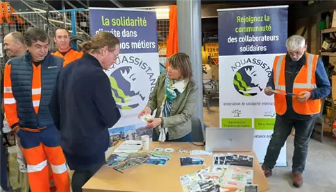 Dispositif de communication interne People Week — Suez